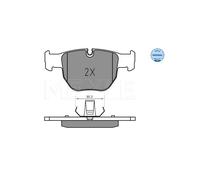 MEYLE 025 233 9719 Brake pad set