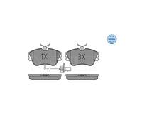 MEYLE 025 234 4519/W Brake pad set