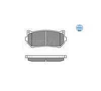 MEYLE 025 234 5513/W Brake pad set