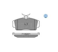 MEYLE 025 234 6316 Brake pad set
