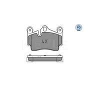 MEYLE 025 236 9417/PD Brake pad set