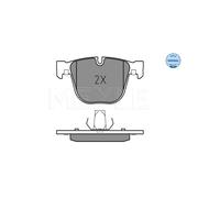 MEYLE 025 237 3116 Brake pad set