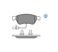 MEYLE 025 238 9620/W Brake pad set
