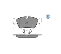 Brake pads Front Axle 025 239 3517/PD MEYLE for BMW 1 Coupe 1 3 1 Convertible