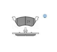 MEYLE 025 240 3616/W Brake pad set