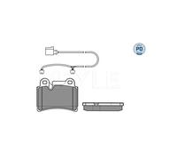 BRAKE PAD SET DISC BRAKE 025 240 9717/PD FOR VW BMX/BKJ/AZZ/BRJ 3.2L 6cyl