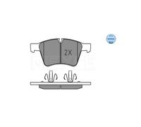 Meyle Brake Pad Set 025 241 5120 Front Axle with Anti-Squeak Plate for Mercedes GL/R/M-Class