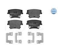 MEYLE 025 241 6318 BRAKE PAD SET DISC BRAKE Rear