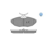 MEYLE 025 241 9017 Brake pad set