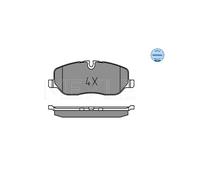 MEYLE 025 241 9118 Brake Pads Set Front for Land Rover Discovery