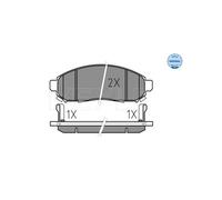 MEYLE 025 242 2716/W Brake pad set