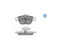 MEYLE 025 242 5418 Brake pad set