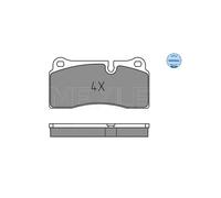 MEYLE 025 242 6118 Brake Pads Set Rear for Audi R8