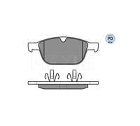 MEYLE Brake Pad Set 025 243 9920/PD - Front Axle Disc Brake - for Volvo XC60 I, XC90 I
