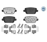 MEYLE 025 245 3715/PD BRAKE PAD SET DISC BRAKE Rear