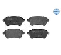 MEYLE 025 248 2015 BRAKE PAD SET DISC BRAKE Rear
