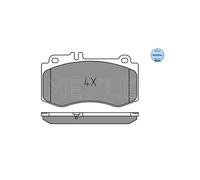 MEYLE 025 249 7618 Brake pad set