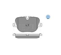 BRAKE PAD SET DISC BRAKE 025 250 8517 FOR LAND ROVER RANGE/SPORT/SUV/III/Mk 4.2L