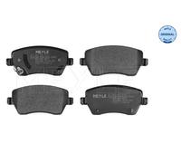MEYLE 025 252 6117 BRAKE PAD SET DISC BRAKE Front