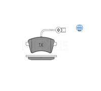 MEYLE 025 252 9118 Brake pad set
