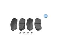 MEYLE 025 257 2516 Brake Pads Set Front for Mazda 6