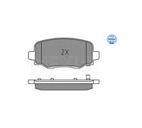 MEYLE 025 257 3418 Brake pad set