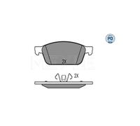 MEYLE 025 257 3618/PD Brake pad set