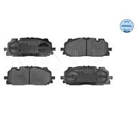 MEYLE 025 258 6117 BRAKE PAD SET DISC BRAKE Front