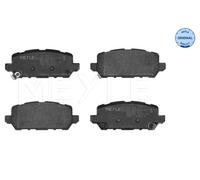 Brake pads Rear Axle 025 259 4717 MEYLE for HONDA HR-V e:Ny1