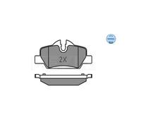 MEYLE 025 259 8016 Brake Pads Set Rear for MINI Hatchback Convertible