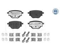 MEYLE 025 261 9518/PD Brake pad set