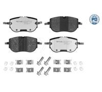 MEYLE 025 264 1616/PD Brake pad set