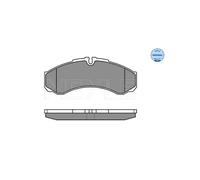 BRAKE PAD SET DISC BRAKE 025 291 2117 FOR IVECO DAILY/III/Van/Platform/Chassis
