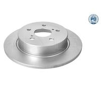 Rear Brake Disc 2x MEYLE Fits TOYOTA C-Hr 16- 42431-F4020