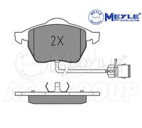 MEYLE 025 206 7619/W Brake pad set
