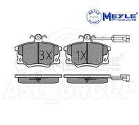MEYLE 025 208 3317/W Brake pad set