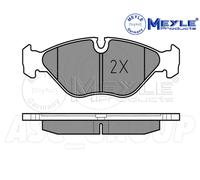 Meyle Brake Pad Set, Front Axle With anti-squeak plate 025 211 5419