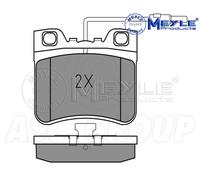 MEYLE 025 212 6717/W Brake pad set