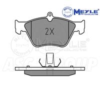 MEYLE 025 214 1117 Brake pad set