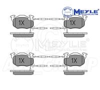 MEYLE 025 214 1418/W Brake pad set