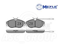 MEYLE 025 217 9719/W Brake pad set