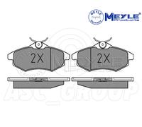 MEYLE 025 234 0719 Brake pad set