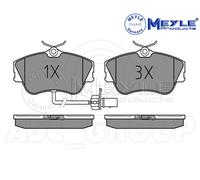 MEYLE 025 234 4519/W Brake pad set