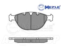 Meyle Brake Pad Set, Front Axle With anti-squeak plate 025 234 4821
