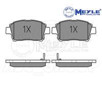 MEYLE 025 235 1017 Brake pad set