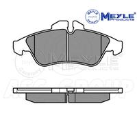 Meyle Brake Pad Set, Front Axle With anti-squeak plate 025 239 9020