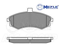 Meyle Brake Pad Set, Front Axle With anti-squeak plate 025 240 3117/W