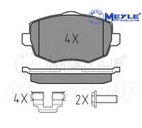 MEYLE 025 240 7316 Brake pad set
