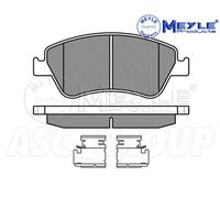 Meyle Brake Pad Set, Front Axle With anti-squeak plate 025 241 2219/W