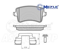 MEYLE 025 246 0617/K2 Brake pad set